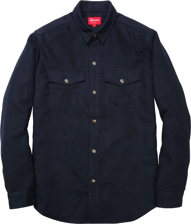 Moleskin Snap Front Work Shirt view 2